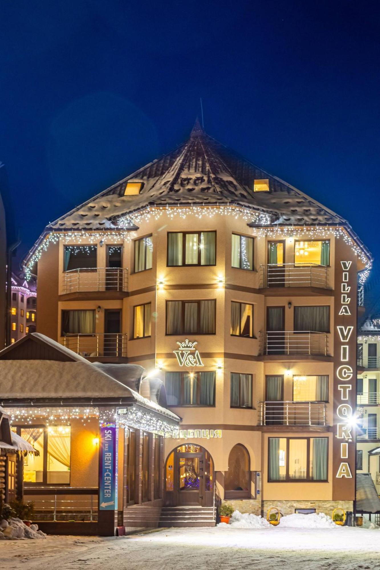 Villa Victoria Bukovel Exteriör bild